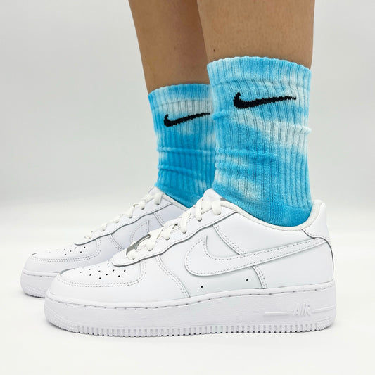 Chaussettes Nike Tie and Dye Bleu Clair