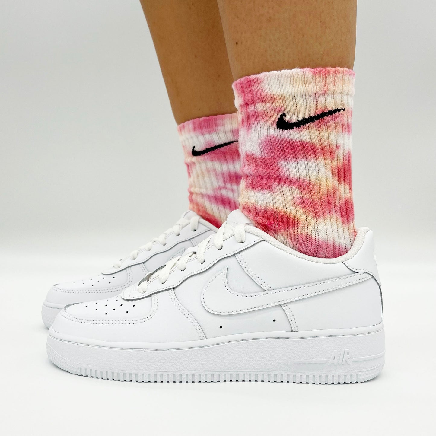 Chaussettes Nike Tie and Dye Corail