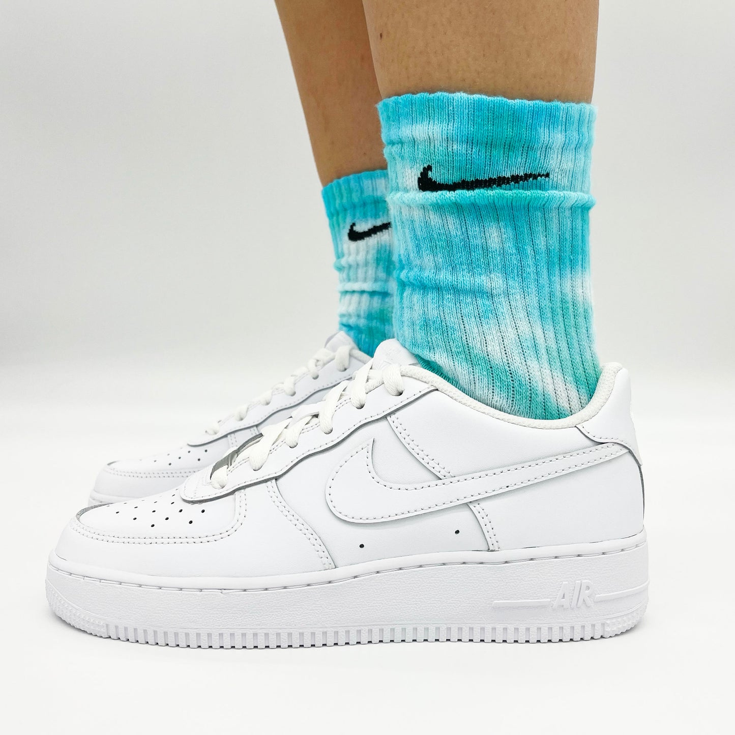 Chaussettes Nike Tie and Dye Turquoise